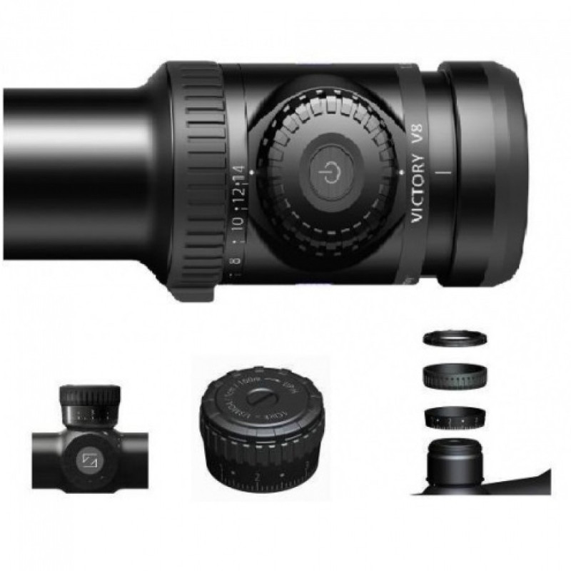 Optinis Taikiklis Zeiss VICTORY V8 2.8-20x56 M 60 ASV H