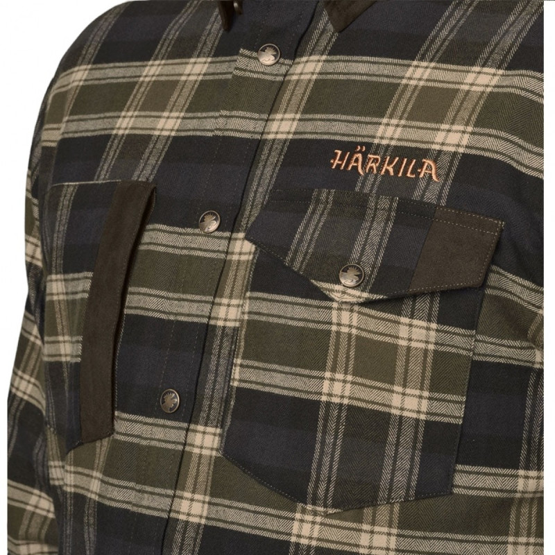 Marškiniai HARKILA Aivak L/S Olive