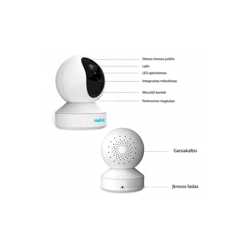Vaizdo kamera Reolink E1 3MP WiFi