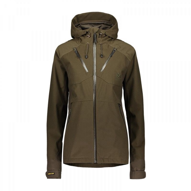 Moteriška striukė ALASKA Superior (Moss Brown)