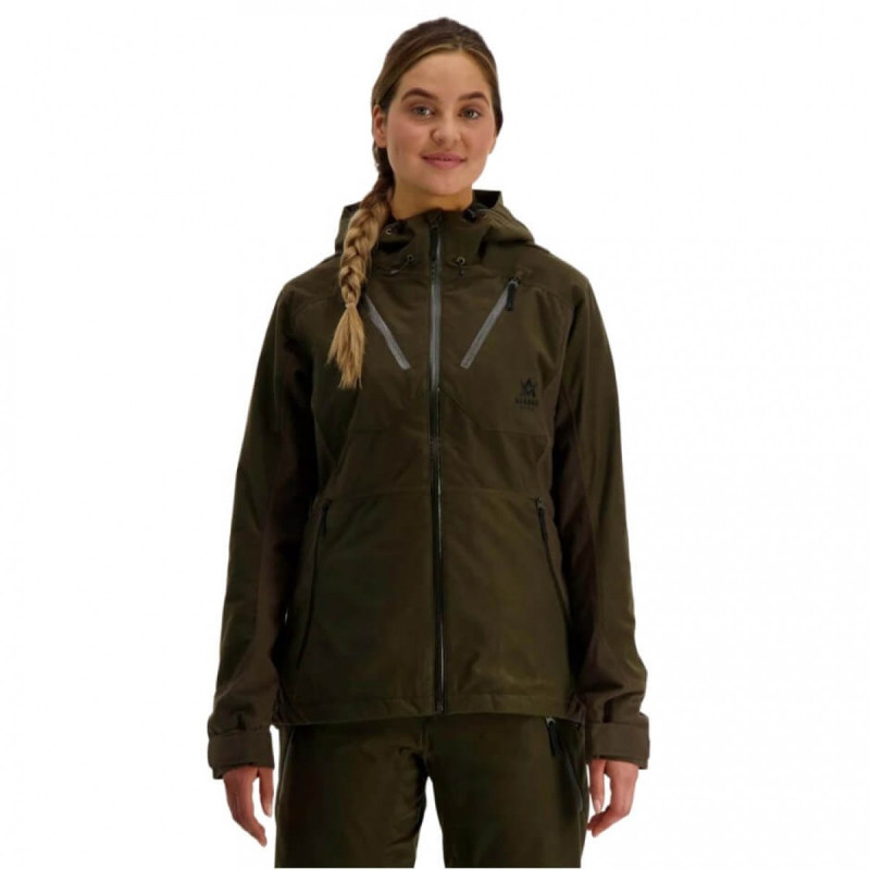 Moteriška striukė ALASKA Superior 2 (Moss Brown)