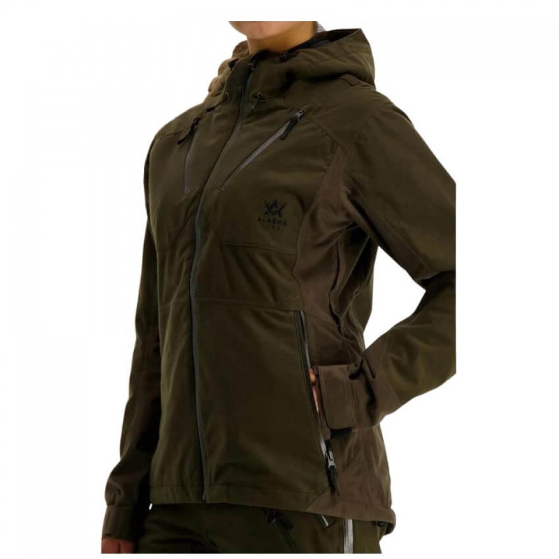 Moteriška striukė ALASKA Superior 2 (Moss Brown)
