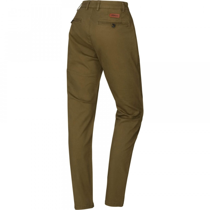 Kelnės HARKILA Norberg Lady Chinos (olive)