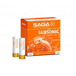 Šoviniai SAGA SUBSONIC 28 Kal. 12/70 28g. 2,4 mm No. 7.5
