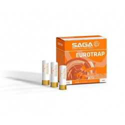 Šoviniai SAGA EUROTRAP STEEL 28 STEEL Kal. 12/70 28g. 2,5 mm No.7