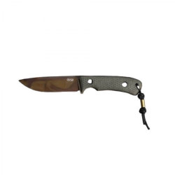 Knife TRC South Pole Alpo.F (green canvas micarta) Kydex