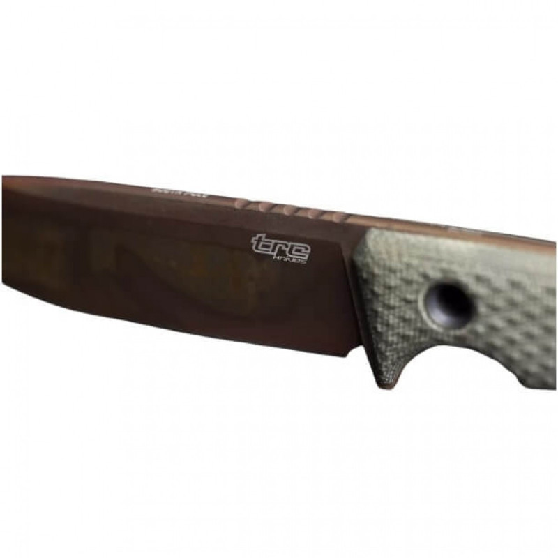 Knife TRC South Pole Alpo.F (green canvas micarta) Kydex