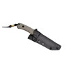 Knife TRC K-1S Alpo F. (green canvas micarta) Kydex